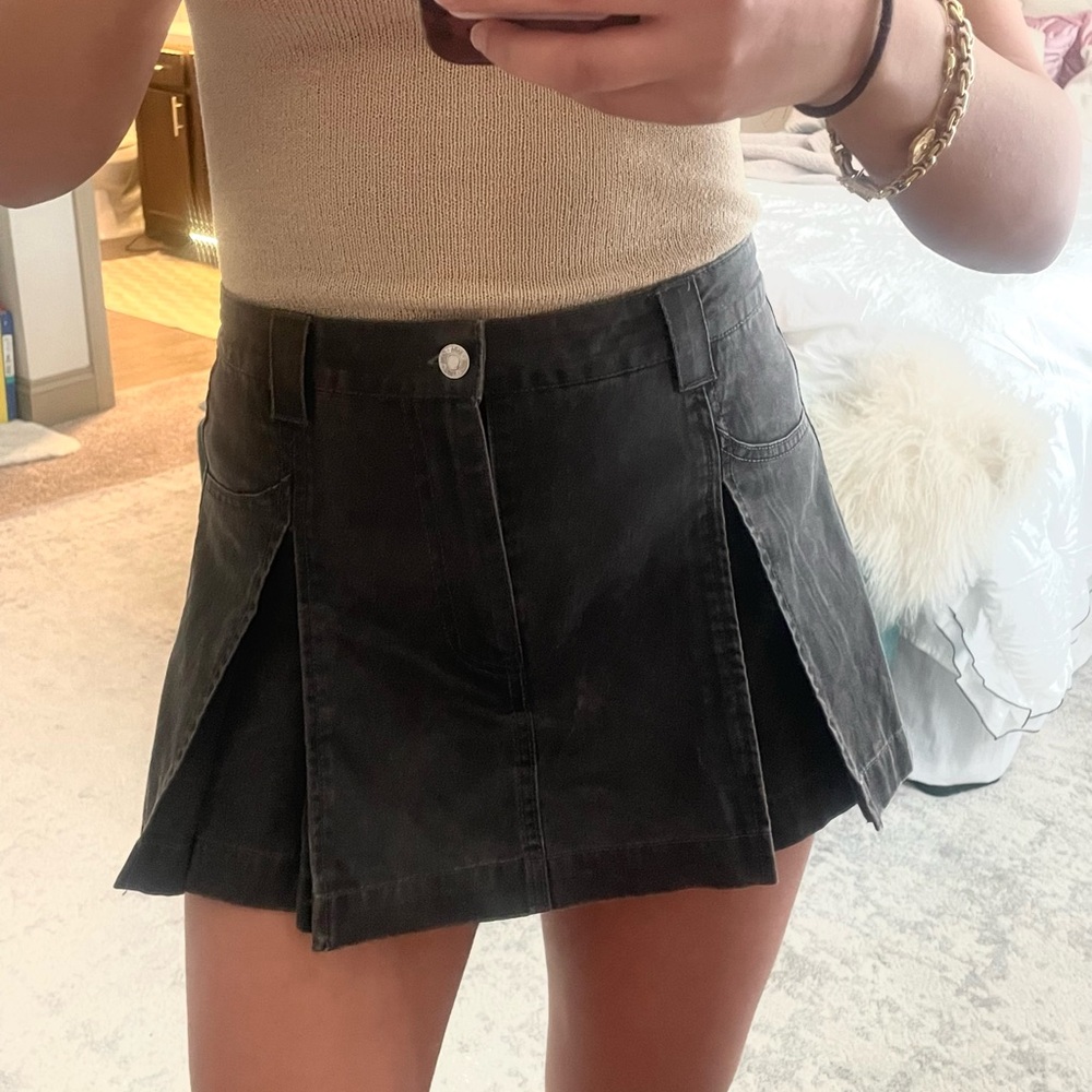 Zara Pleated Mini Skirt